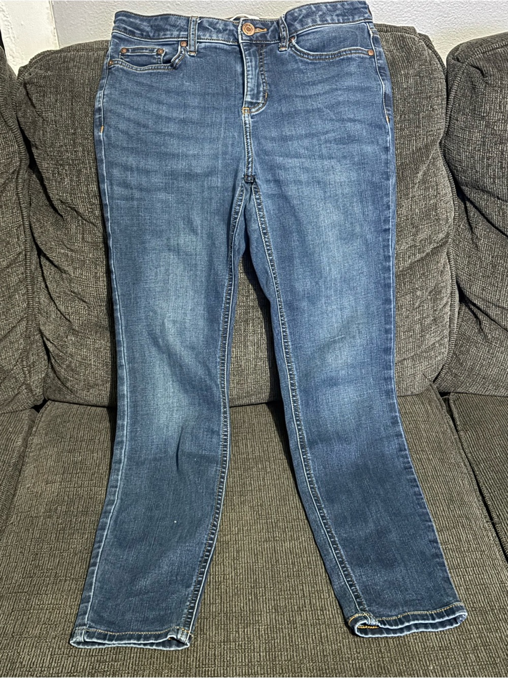 LC Lauren Conrad Women’s Skinny Jeans Size 12 Medium Wash